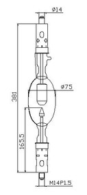 ASL XD6000SD/G Xenon Lamp