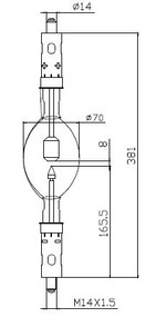 ASL XD6001HTP/G Xenon Lamp