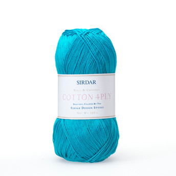 Sirdar Cotton 4 ply yarn. 