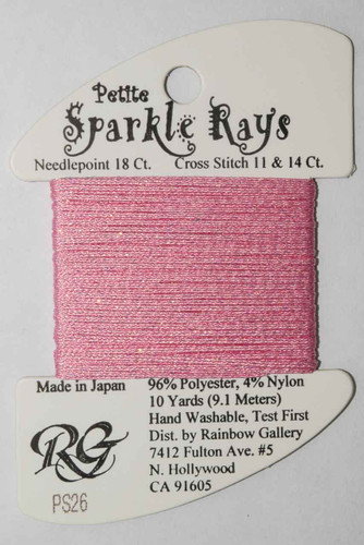 Rainbow Gallery Petit Sparkle Rays Needlepoint Thread