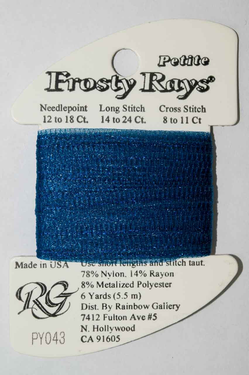 Rainbow Gallery Petit Frosty Rays Needlepoint Threads (2449) The