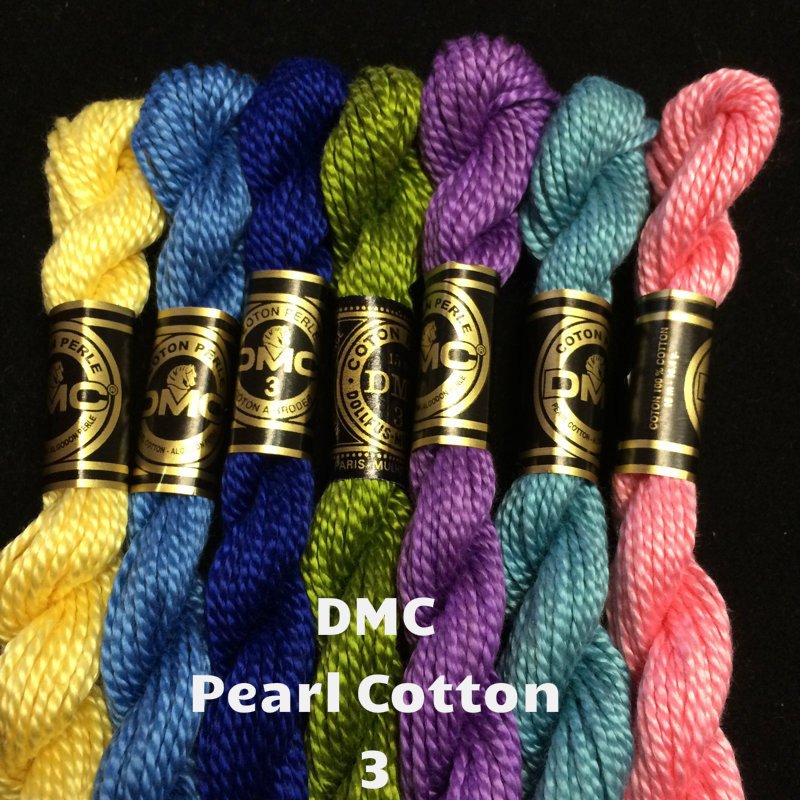 DMC 3 Pearl Cotton 307Lemon