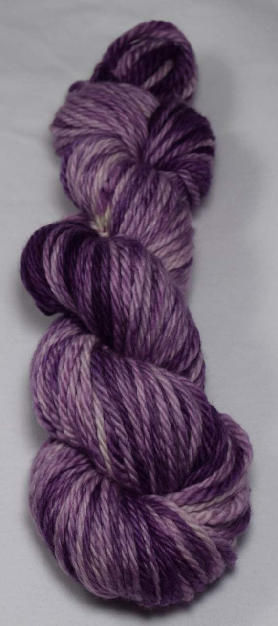Yarn Barn HandDyed Fibers Purple Rain Bulky Yarn (1062) The Yarn