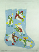 Hand-Painted Needlepoint Canvas - Maggie Co - M-1325 - Frost & Frolic
