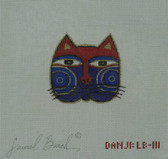 Hand-Painted Needlepoint Canvas - Danji Designs - LB-111 - Cat Face