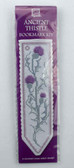 Ancient Thistle Counted Cross Stitch Bookmark Kit