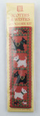 Scotties and Westies Counted Cross Stitch Bookmark Kit