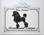 Mag Friends Glamorous – Black Poodle Magnet