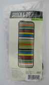Stitch and Zip Needlepoint Kit – SZ22 – Stripes Half Specs Case