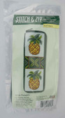 Stitch and Zip Needlepoint Kit – SZ16 – Pineapples Half Specs Case