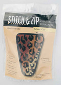 Stitch and Zip Needlepoint Kit – SZ901 – Leopard Scissor Case
