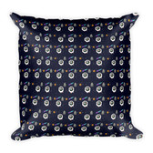 Sheeps in Space Square Pillow