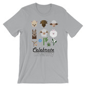 Celebrate Fiber Diversity Short-Sleeve Unisex T-Shirt