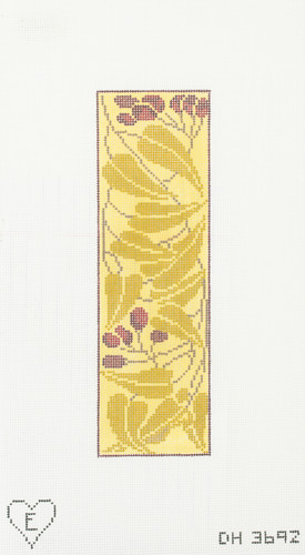 Hand-Painted Needlepoint Canvas - Dream House Ventures - DH-3692 - Olive Branch Bookmark