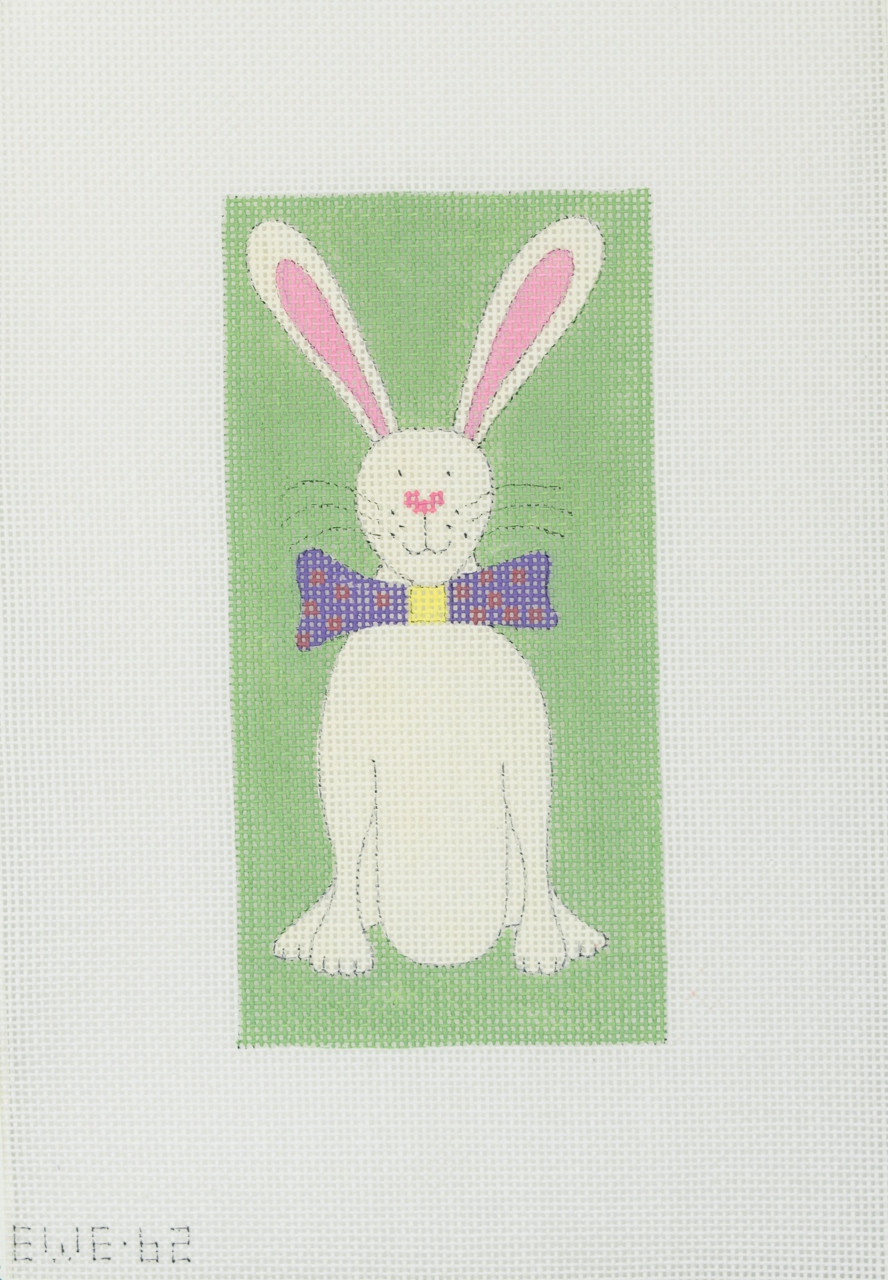 Hand-Painted Needlepoint Canvas - Ewe & Eye - EWE-62 - Mort - The Yarn