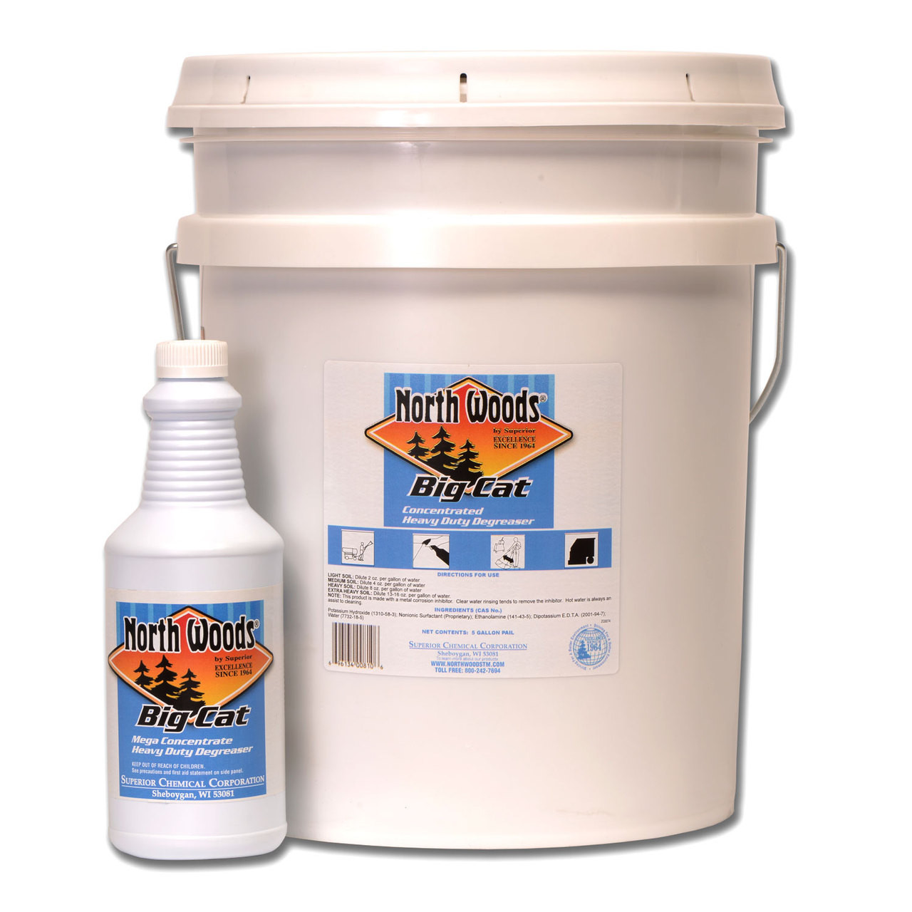 Big Cat Mega Conc. Degreaser North Woods