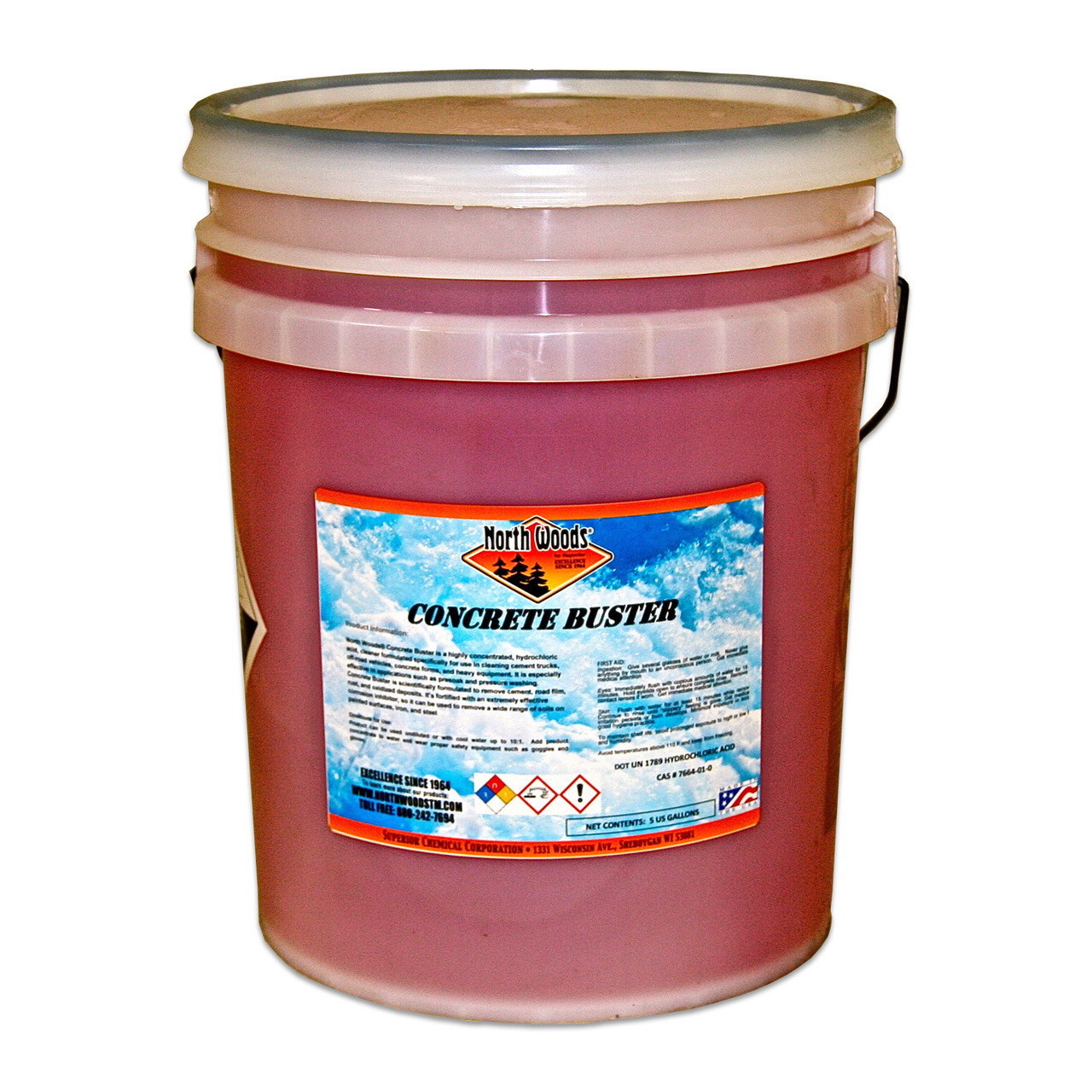 Concrete Buster Concrete & Cement Truck Cleaner