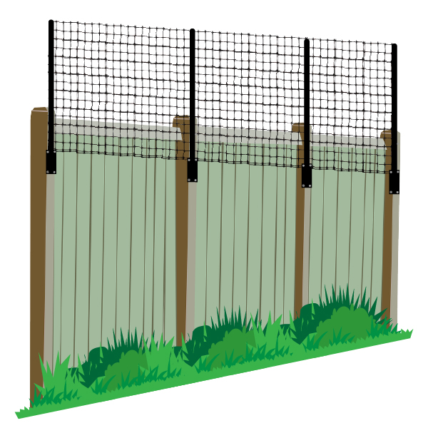 Fence Extender For Existing Fences