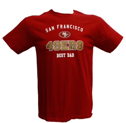 San Francisco 49ers 'Best Dad' T-Shirt - Sports Fever