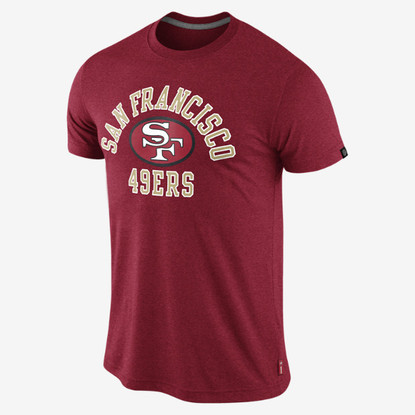 San Francisco 49ers Retro T-Shirt by Nike - Sports Fever