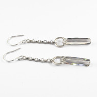 Swarovski Crystal And Silver Earrings
