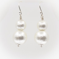 Silk Pearl Earrings
