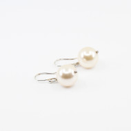 12mm Swarovski Crystal Pearl Drop Earrings