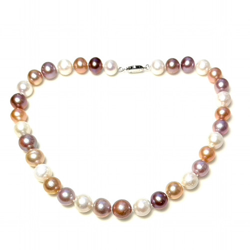 Large Freshwater Natural Colour Pearl Necklace