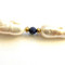 Lapis lazuli bead detail.