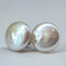 Cream Freshwater Coin Pearls 14mm