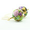 Floral  Secret Garden Murano Earrings