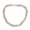 Natural colour coin pearls handmade "S" hook clasp.