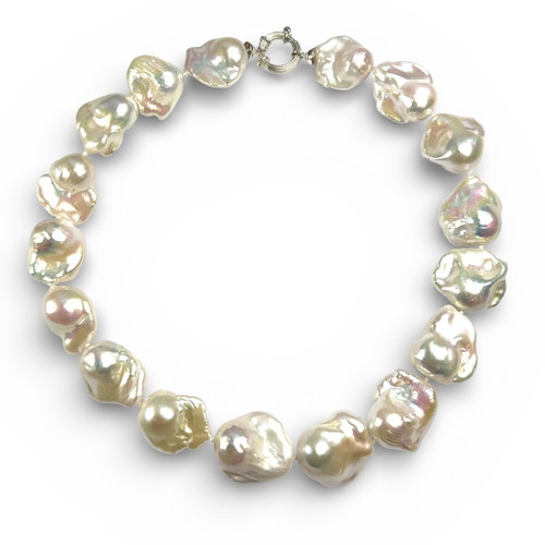 Incredible lustre large baroque pearls