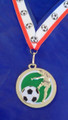 Colour Football medal