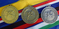 Martial Arts Combat Medal Bronze, Silver or Gold on Ribbon