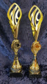 Tall gold cone sale awards