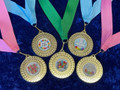 EASTER 50mm medals on ribbons