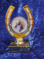 Equestrian horse shoe award