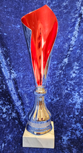TW silver red cone award 14"