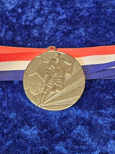 50mm sale silver football medal