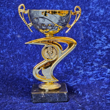 Sale gold handled bowl small