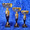 New black gold flame riser set