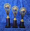 Tall glitter ball awards