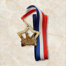 Clearance attendance medal with ribbon