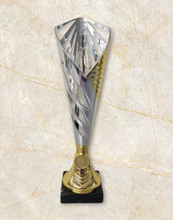 Offer silver/gold cone 12.5"