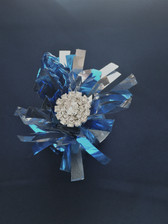 Crystal Hair Pin - Round (large)