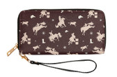 Lila Clutch Wallet - Rodeo