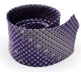 Crystal Show Tie - Purple Gradient