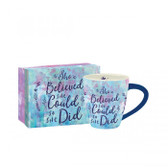 She Believed She Could so She Did Mug