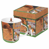 Barn Horse Ceramic Mug